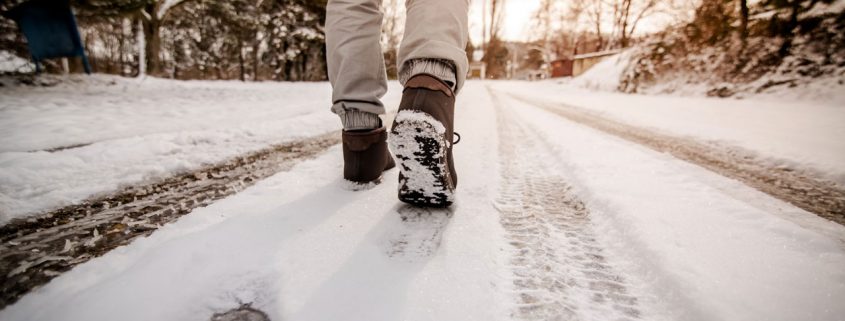 Winter walking photo